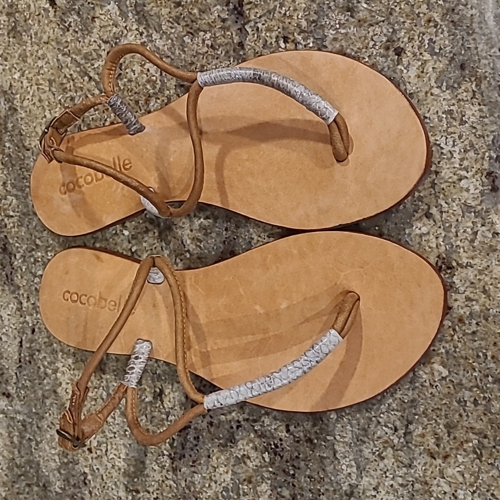 Cocobelle Leather Sandals Size 37 / US 6.5